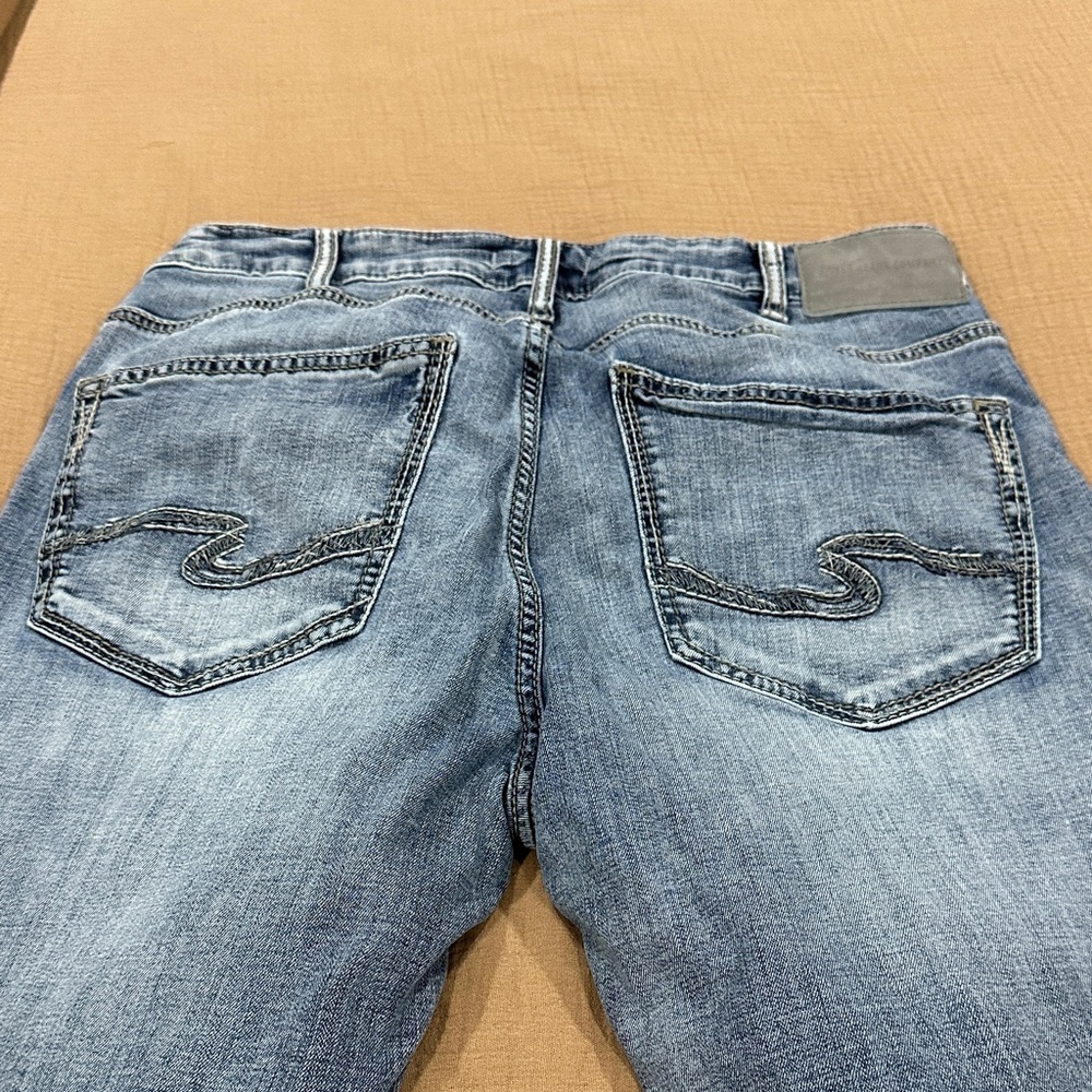 Silver Jeans Men's Light Blue Relaxed Jeans